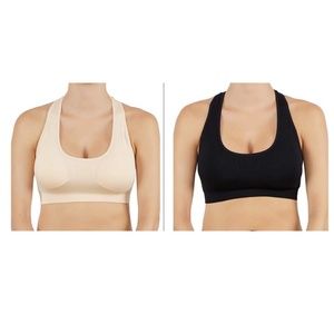 2 Pack T- back Sports Bras